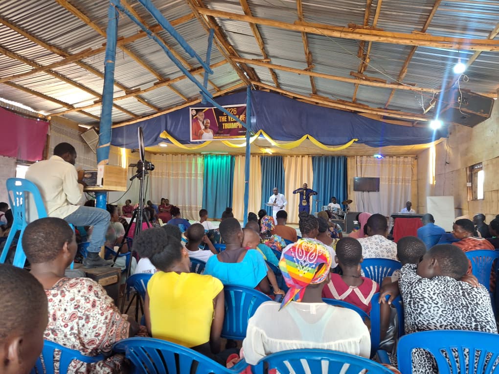 Apostle Faty Musasizi preaching the Word of God